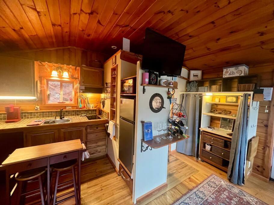 Private Mtn Love Shack W/ Fast Wifi, Bbq & View Franklin Esterno foto