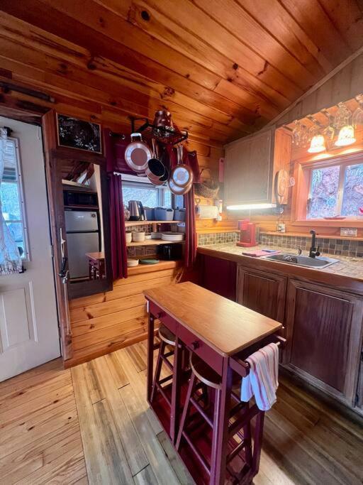 Private Mtn Love Shack W/ Fast Wifi, Bbq & View Franklin Esterno foto